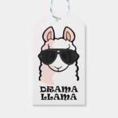 Drama Llama Cadeaulabel (Voorkant)