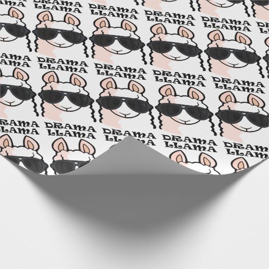 Drama Llama Cadeaupapier (Hoek)