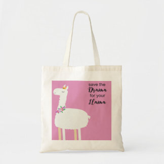 Drama Llama Canvas tas