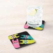 Drama Llama Colorful Camelid Bier Onderzetter (Rechterzijde)