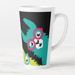 Drama Llama Colorful Camelid Latte Mok