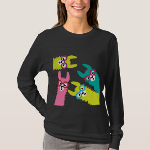 Drama Llama Colorful Camelid T-Shirt