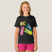Drama Llama Colorful Camelid T-Shirt (Voorkant volledig)