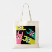 Drama Llama Colorful Camelid Tote Bag (Achterkant)