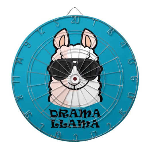 Drama Llama Dartbord (Voorkant)