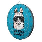 Drama Llama Dartbord (Voorkant Rechts)