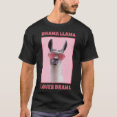 Drama Llama Fantastic Animals Classic T-Shirt (Voorkant)