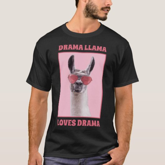 Drama Llama Fantastic Animals Classic T-Shirt (Voorkant)