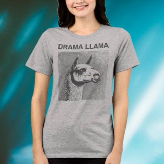 Drama Llama Grappig Grafisch T-shirt