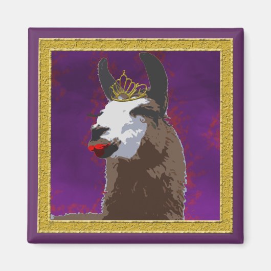 Drama Llama Magnet (Voorkant)