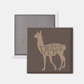 Drama Llama Magnet (Voorkant / Achterkant)