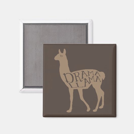 Drama Llama Magnet (Voorkant / Achterkant)