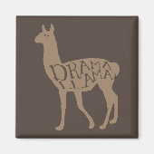 Drama Llama Magnet (Voorkant)