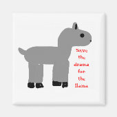 Drama Llama Magnet (Voorkant)