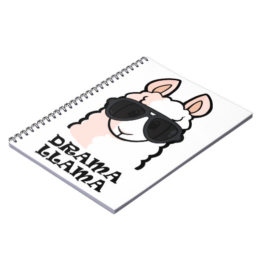 Drama Llama Notitieboek (Linkerzijde)