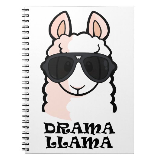 Drama Llama Notitieboek (Voorkant)