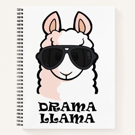 Drama Llama Notitieboek (Voorkant)