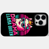 Drama Llama Queen voor Llama Liefhebbers voor Vrou Case-Mate iPhone Case (Achterkant (horizontaal))