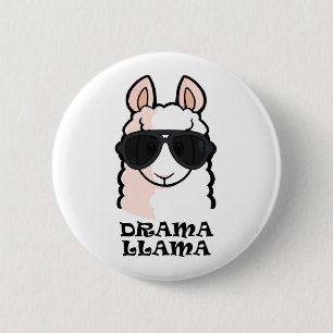 Drama Llama Ronde Button 5,7 Cm