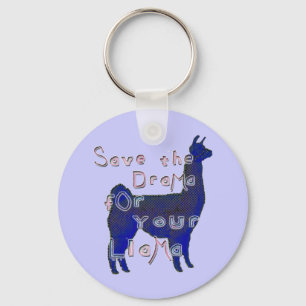 drama llama sleutelhanger