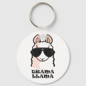 Drama Llama Sleutelhanger (Voorkant)