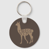 Drama Llama Sleutelhanger (Voorkant)