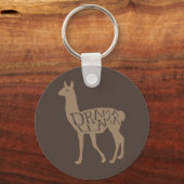 Drama Llama Sleutelhanger (Voorkant)