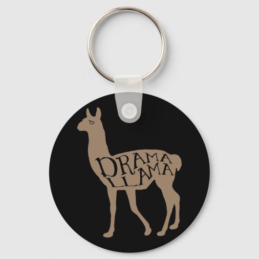 Drama Llama Sleutelhanger (Voorkant)