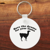 Drama Llama Sleutelhanger (Voorkant)