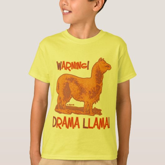 Drama Llama T-shirt (Voorkant)