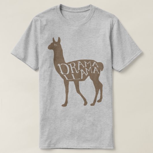Drama Llama T-Shirt (Design voorkant)