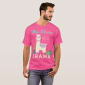 Drama Llama T-shirt (Voorkant volledig)