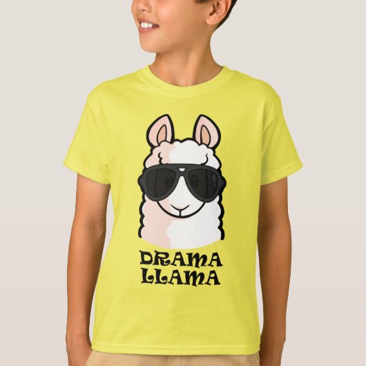 Drama Llama T-shirt (Voorkant)