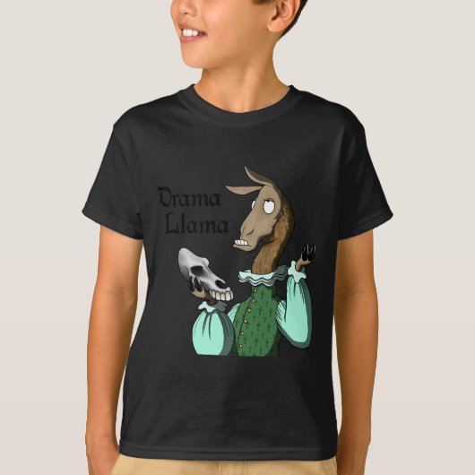 Drama Llama T-shirt (Voorkant)