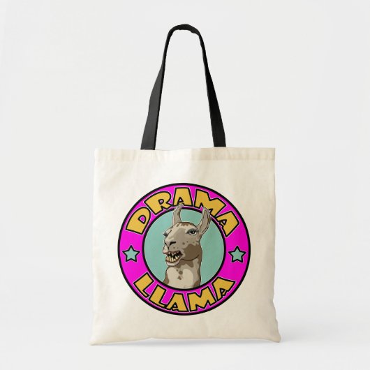 Drama Llama Tote Bag (Voorkant)