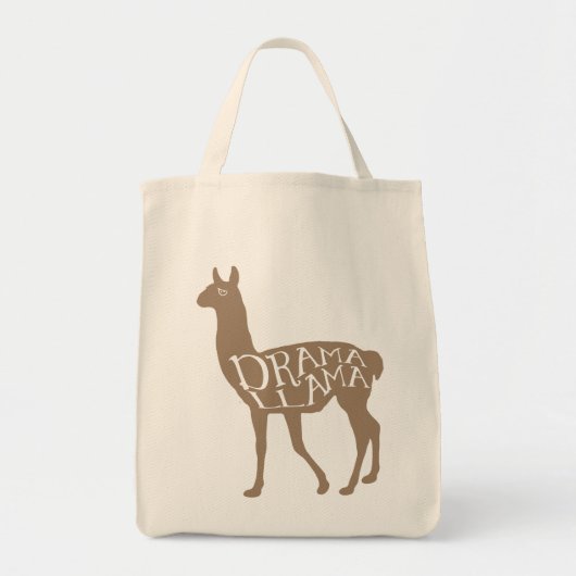 Drama Llama Tote Bag (Voorkant)