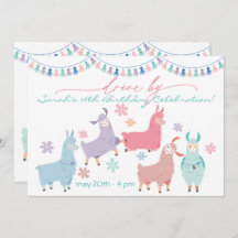 Drama Llamas-station dansen op geboortedag