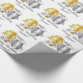 Drama maskers comedy en tragedie cadeaupapier (Hoek)