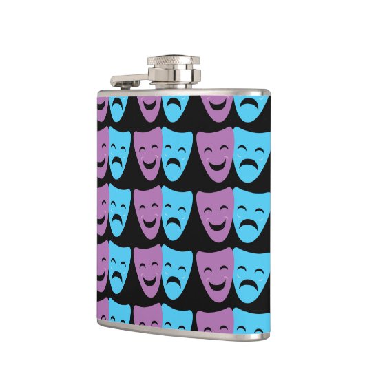 Drama maskers heupfles (Links)