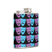 Drama maskers heupfles (Rechts)