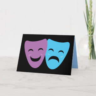 Drama maskers kaart