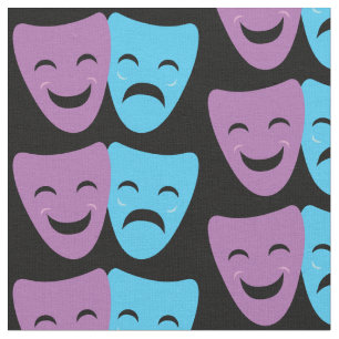 Drama maskers stof