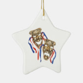 Drama Mmaskers Ornament (Rechts)