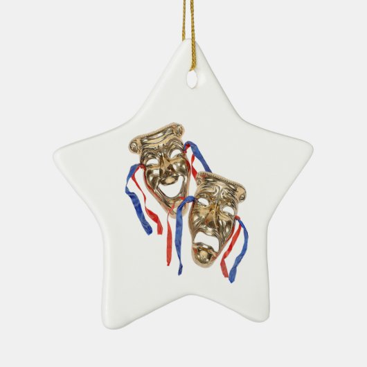Drama Mmaskers Ornament (Rechts)
