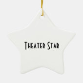 Drama Mmaskers Ornament (Achterkant)