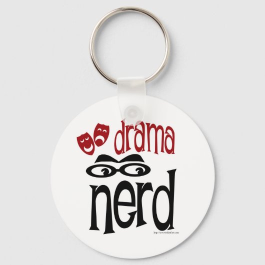 Drama Nerd Sleutelhanger (Voorkant)
