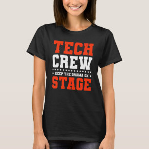 Drama op het werkgebied van de bioscooptechnicus h t-shirt