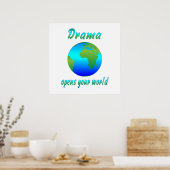 Drama Opens Worlds Poster (Keuken)