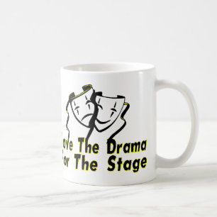 Drama opslaan koffiemok