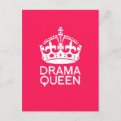 Drama Queen Briefkaart (Voorkant)